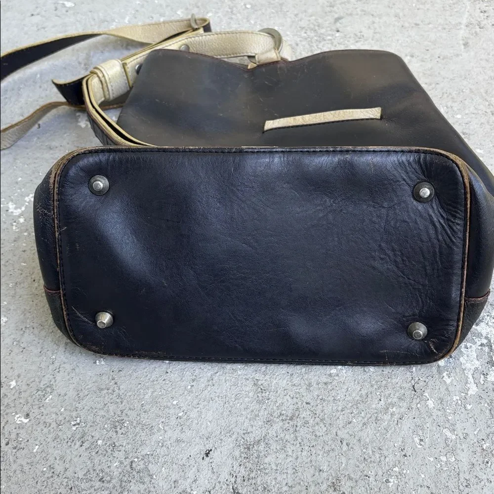 Mario Hernandez butterfly hobo bag